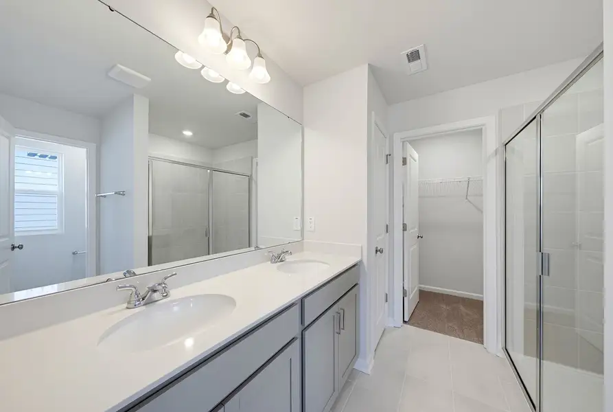 Furnished interior view inside a new home in Sweetbrier, Durham (Image 10).