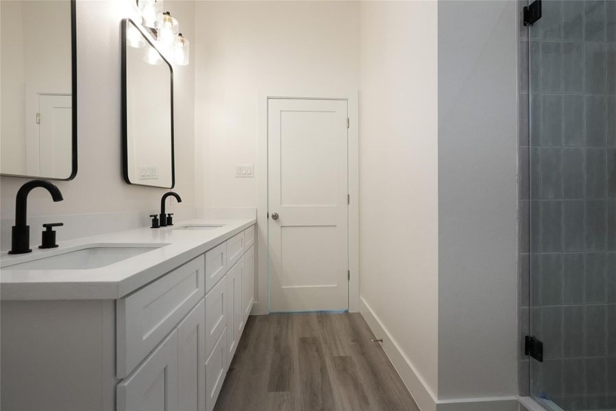 Furnished interior view inside a new home in , Galveston (Image 12).