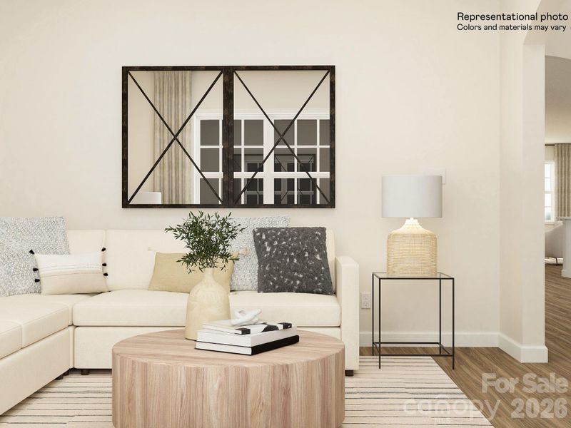 Furnished interior view inside a new home in Roselyn, Lancaster (Image 3).