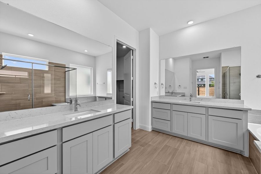 Furnished interior view inside a new home in The Ridge at Northlake, Northlake (Image 8).