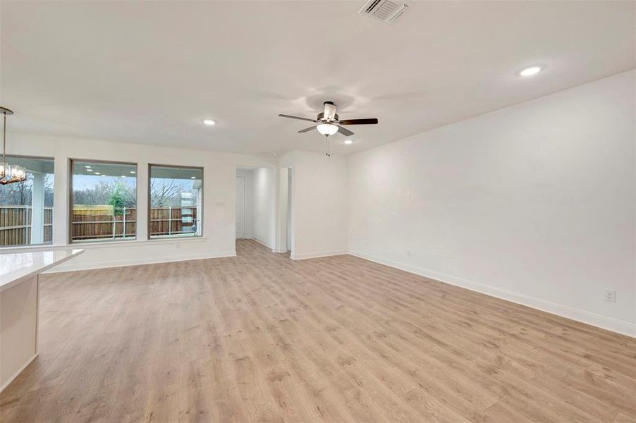 Spacious, unfurnished interior of a new home in Karis - Village Series, Crowley (Image 18).