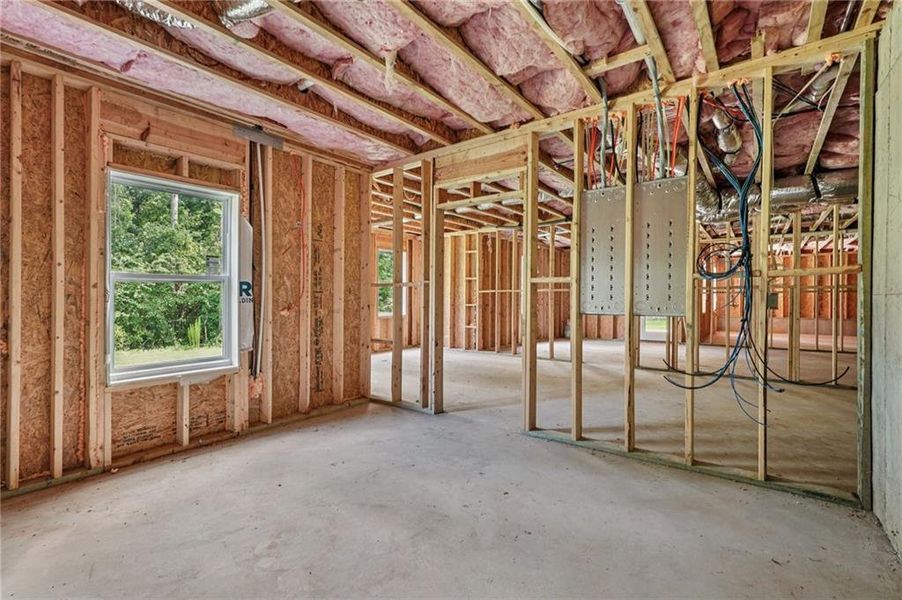In-progress construction of a new home in Whitestone, Douglasville, GA (Image 23).