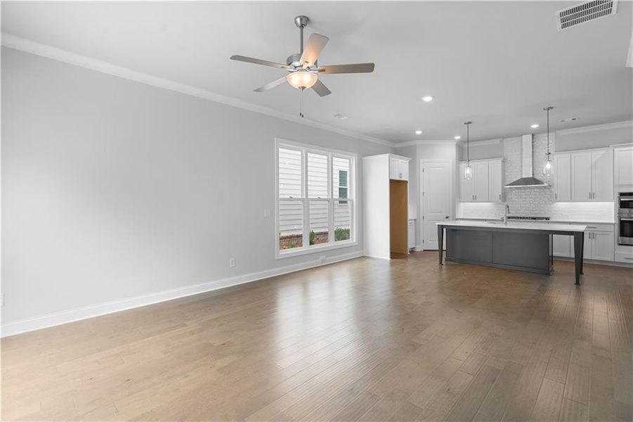 Spacious, unfurnished interior of a new home in Palisades Single Family, Cumming (Image 45).