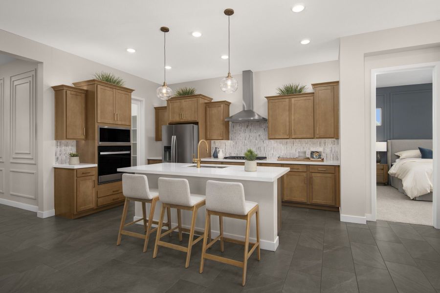 Representative furnished interior of a home built from the Cobalt by Mattamy Homes in Landmarke, Queen Creek (Image 7).