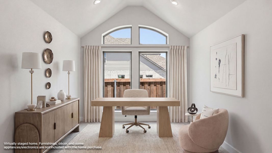 Furnished interior view inside a new home in Meraki, Forney (Image 11).