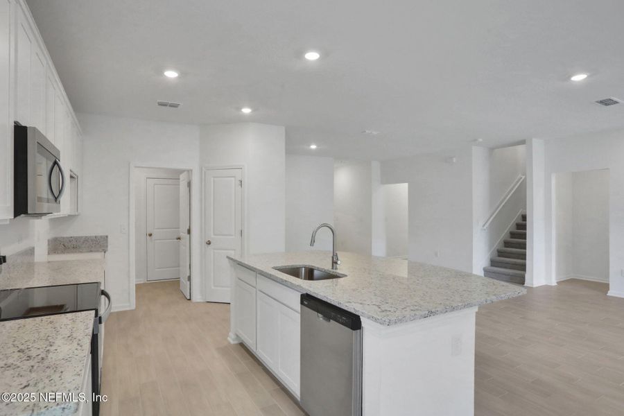 Furnished interior view inside a new home in Bellbrooke, Jacksonville (Image 4).