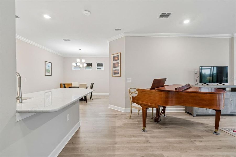 Furnished interior view inside a new home in , Wesley Chapel (Image 44). Furnished interior view inside a new home in , Wesley Chapel (Image 44).