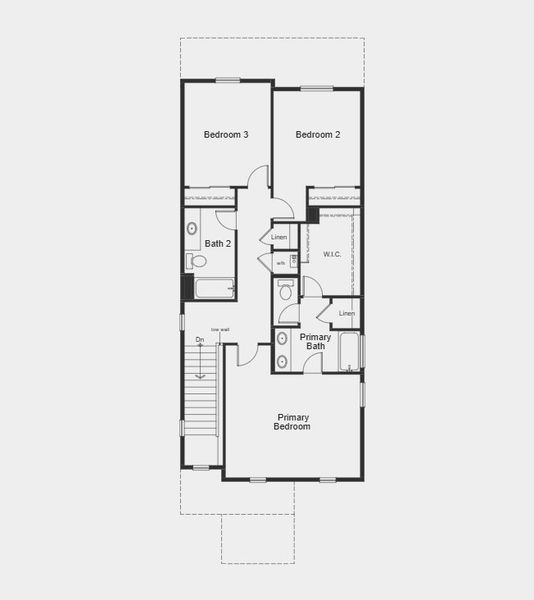 2D floor plan layout for the Plan 1762 Modeled by KB Home in Windler Wildflower, Aurora, CO (Image 7). 2D floor plan layout for the Plan 1762 Modeled by KB Home in Windler Wildflower, Aurora, CO (Image 7).