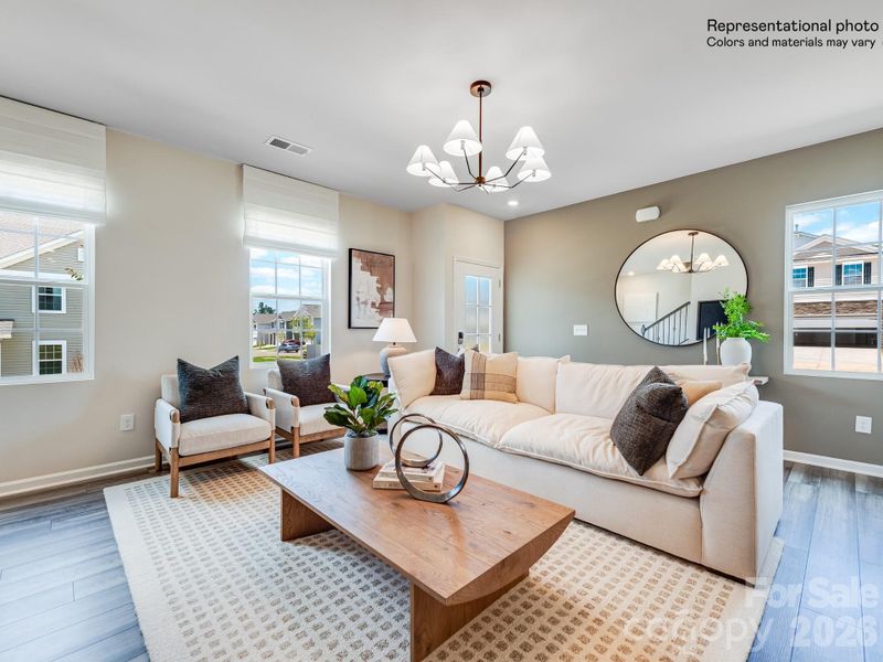 Furnished interior view inside a new home in Cannon Village, York (Image 9). Furnished interior view inside a new home in Cannon Village, York (Image 9).