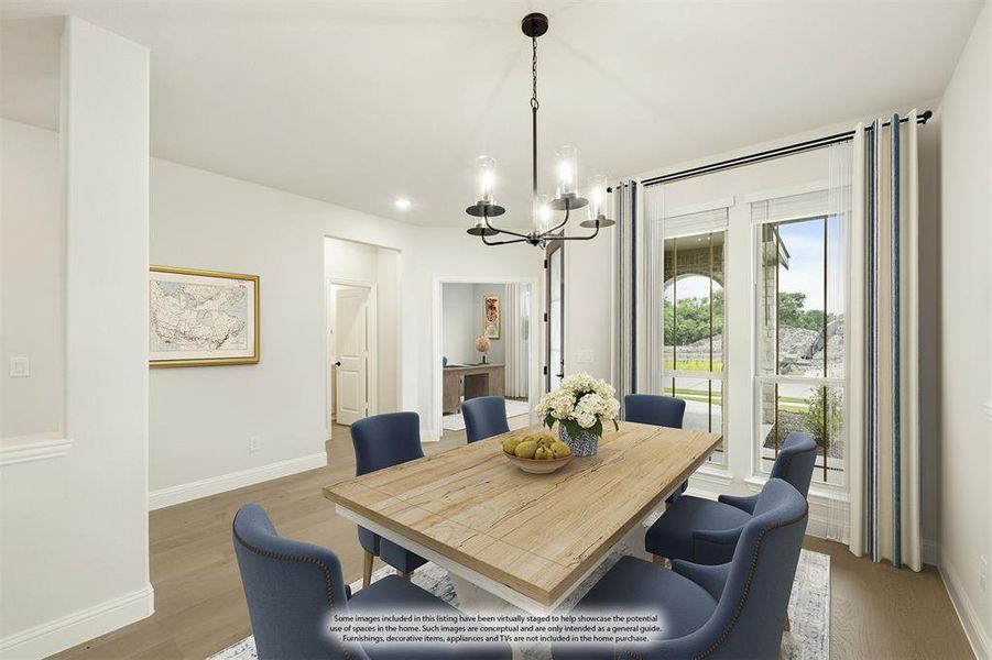 Furnished interior view inside a new home in The Retreat at North Grove 70-75, Waxahachie (Image 6). Furnished interior view inside a new home in The Retreat at North Grove 70-75, Waxahachie (Image 6).