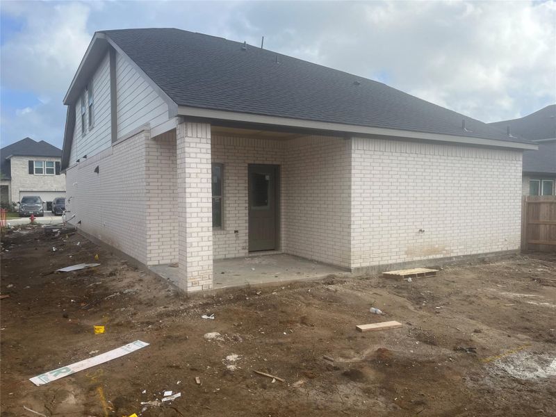 In-progress construction of a new home in Laurel Landing, Alvin, TX (Image 14).