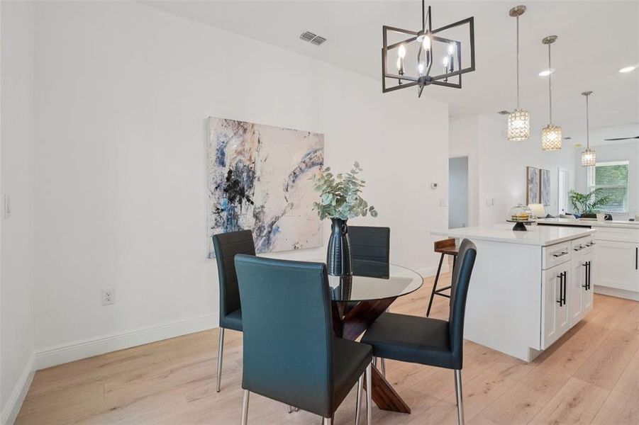 Furnished interior view inside a new home in , Tampa (Image 16). Furnished interior view inside a new home in , Tampa (Image 16).