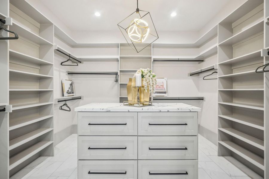 Furnished interior view inside a new home in , Houston (Image 22).