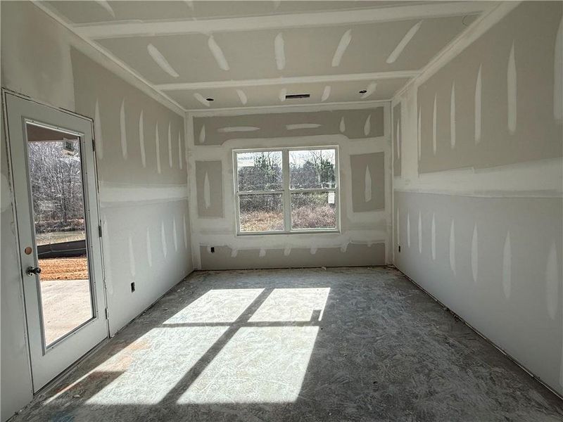 In-progress construction of a new home in Maple Village, Adairsville, GA (Image 12).