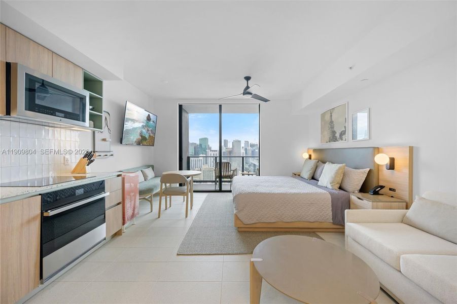 Furnished interior view inside a new home in Natiivo Miami, Miami (Image 10).