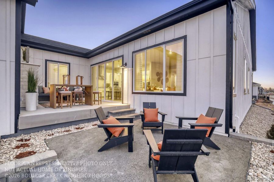 Exterior details and patio area of a home in , Fort Collins (Image 24).