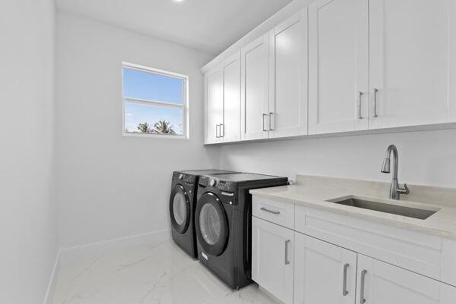 Furnished interior view inside a new home in , Loxahatchee (Image 6).