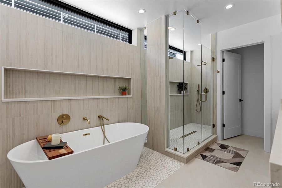 Furnished interior view inside a new home in , Denver (Image 12).