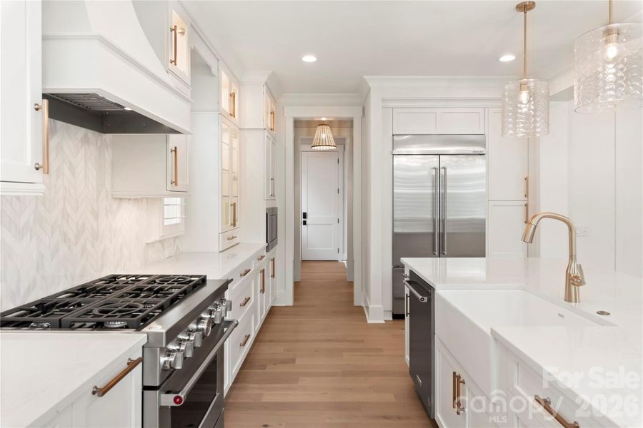 Furnished interior view inside a new home in , Charlotte (Image 8).