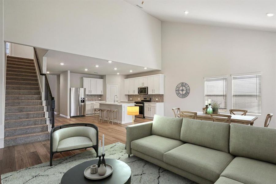 Photo is not of the actual home, but is an inspirational photo of builder’s model home and may depict options, furnishings, and/or decorator features that are not included. Photo is not of the actual home, but is an inspirational photo of builder’s model home and may depict options, furnishings, and/or decorator features that are not included.