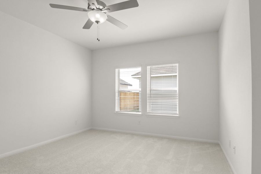 Spacious, unfurnished interior of a new home in Trace, San Marcos (Image 40).