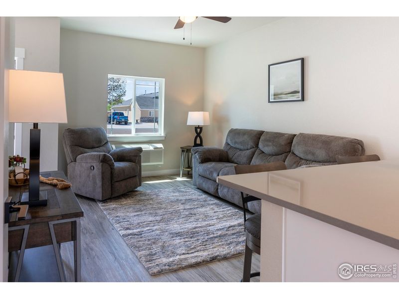 Furnished interior view inside a new home in , Wray (Image 13).