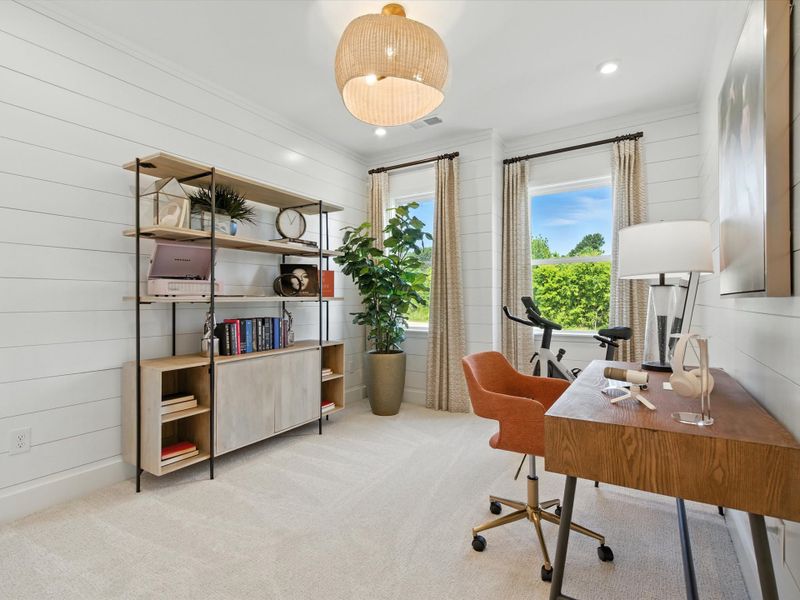 Representative furnished interior of a home built from the Douglas by Tri Pointe Homes in Amplitude, Charlotte (Image 11). Representative furnished interior of a home built from the Douglas by Tri Pointe Homes in Amplitude, Charlotte (Image 11).