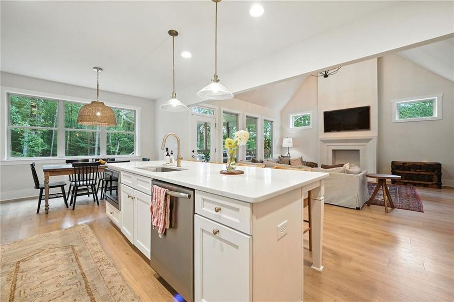 Furnished interior view inside a new home in , Acworth (Image 12).