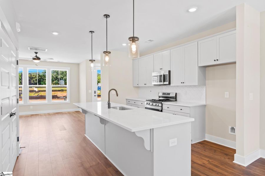 Furnished interior view inside a new home in Renaissance Place, Greenville (Image 7). Furnished interior view inside a new home in Renaissance Place, Greenville (Image 7).