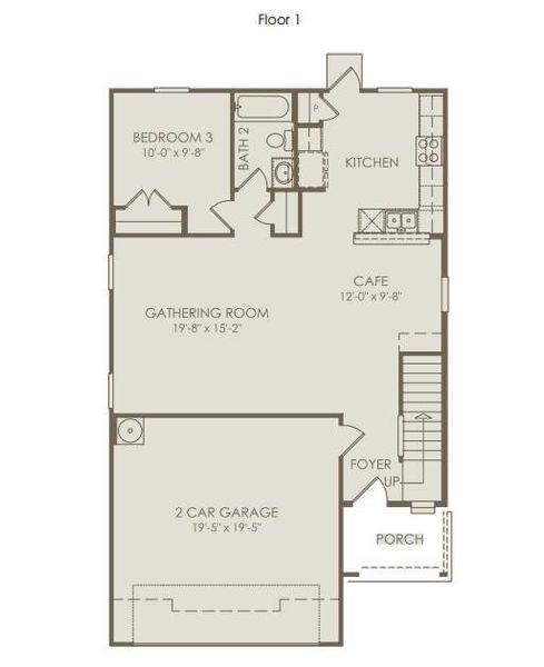 Floor Plan - 1st