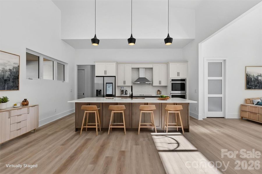 Furnished interior view inside a new home in , Salisbury (Image 6).