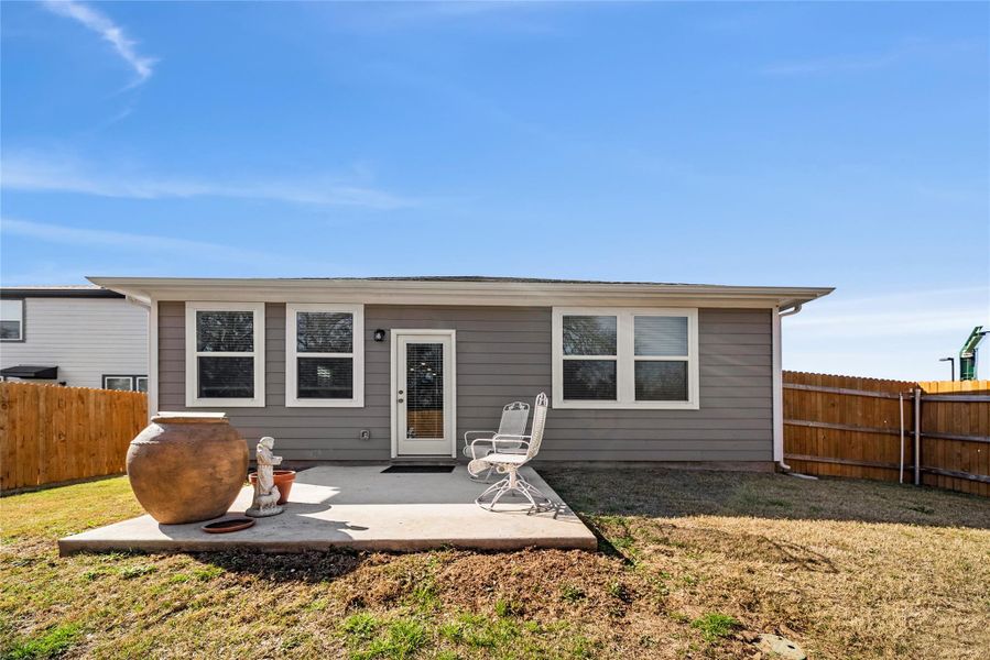 Exterior details and patio area of a home in , Elgin (Image 23).