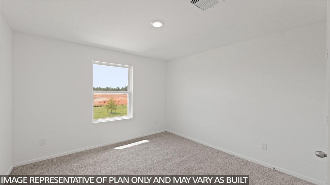 Spacious, unfurnished interior of a new home in Sunterra, Katy (Image 13).
