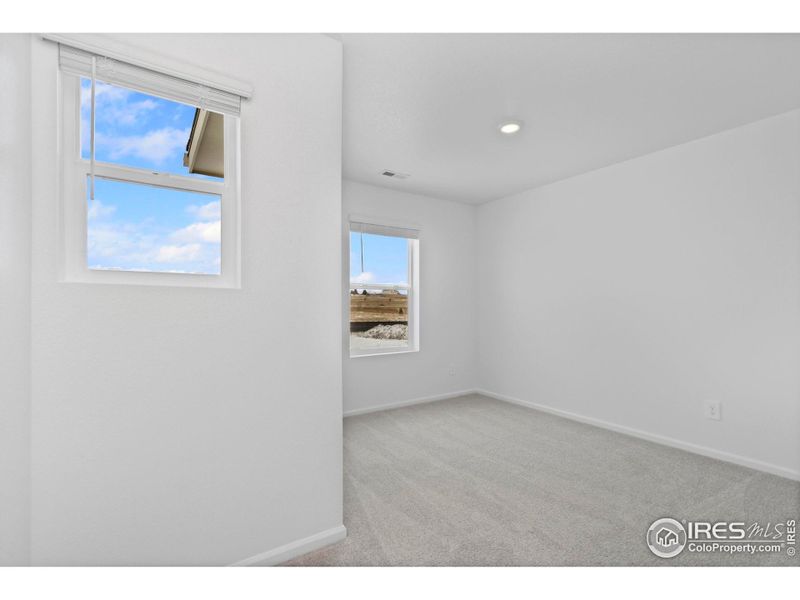 Guest bedroom 1, south side of home