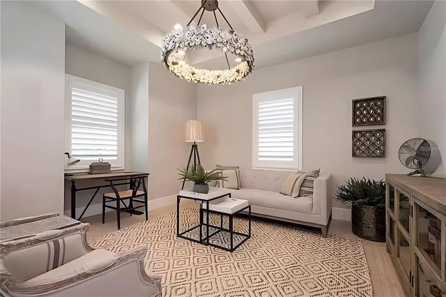 Furnished interior view inside a new home in , Sarasota (Image 9).