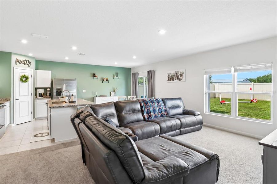 Furnished interior view inside a new home in , Sumterville (Image 20).