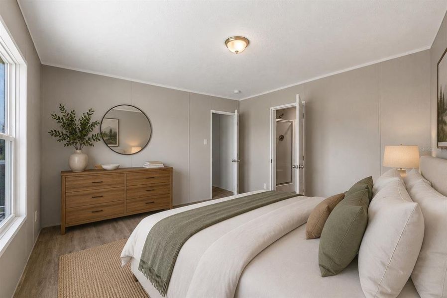 Furnished interior view inside a new home in , Astatula (Image 12).