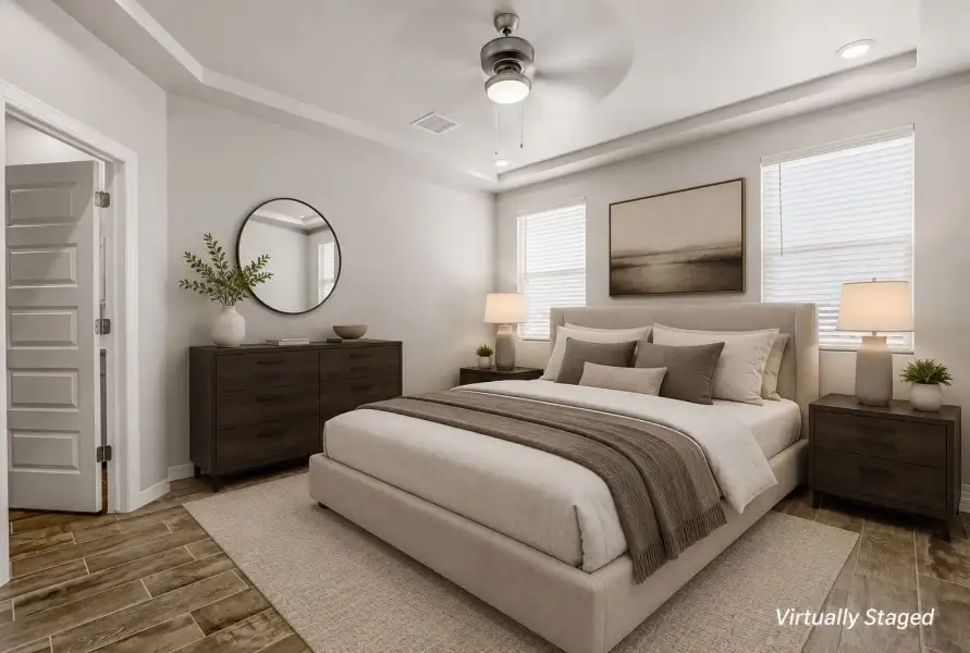 Furnished interior view inside a new home in Paseo del Este, El Paso (Image 11). Furnished interior view inside a new home in Paseo del Este, El Paso (Image 11).
