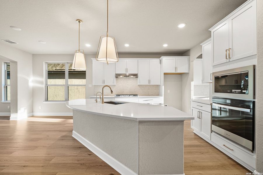Furnished interior view inside a new home in Ventana, Bulverde (Image 7).