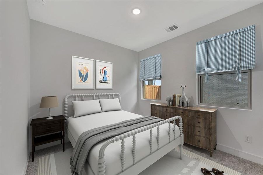 Furnished interior view inside a new home in Gateway Parks, Forney (Image 23). Furnished interior view inside a new home in Gateway Parks, Forney (Image 23).