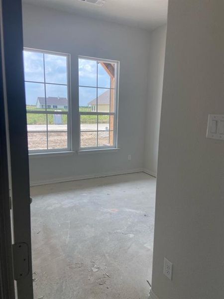 In-progress construction of a new home in Clear Sky Addition, Valley View, TX (Image 9).
