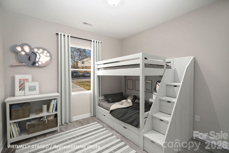 Furnished interior view inside a new home in , Salisbury (Image 19).