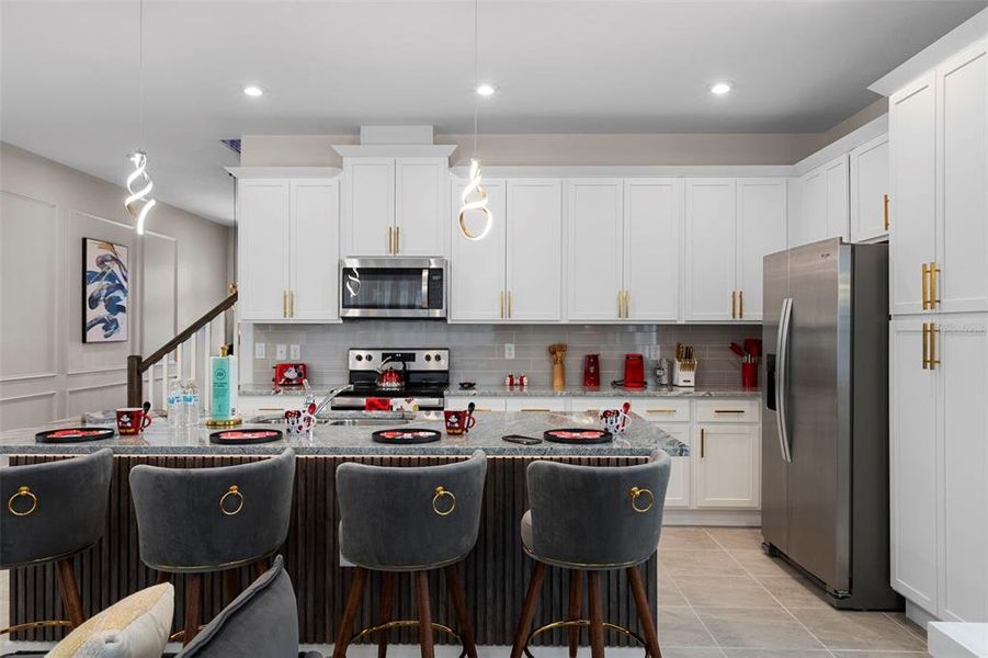 Furnished interior view inside a new home in , Kissimmee (Image 23).