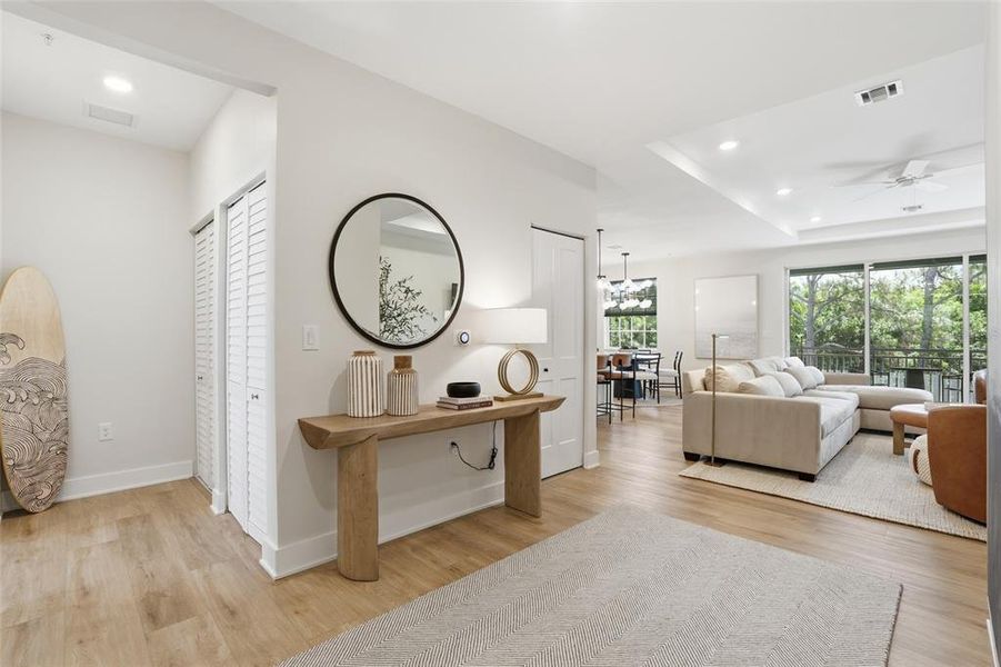 Furnished interior view inside a new home in , Bonita Springs (Image 39).