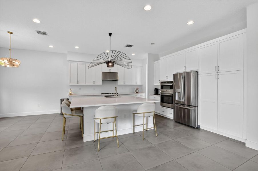 Furnished interior view inside a new home in , Boca Raton (Image 13).