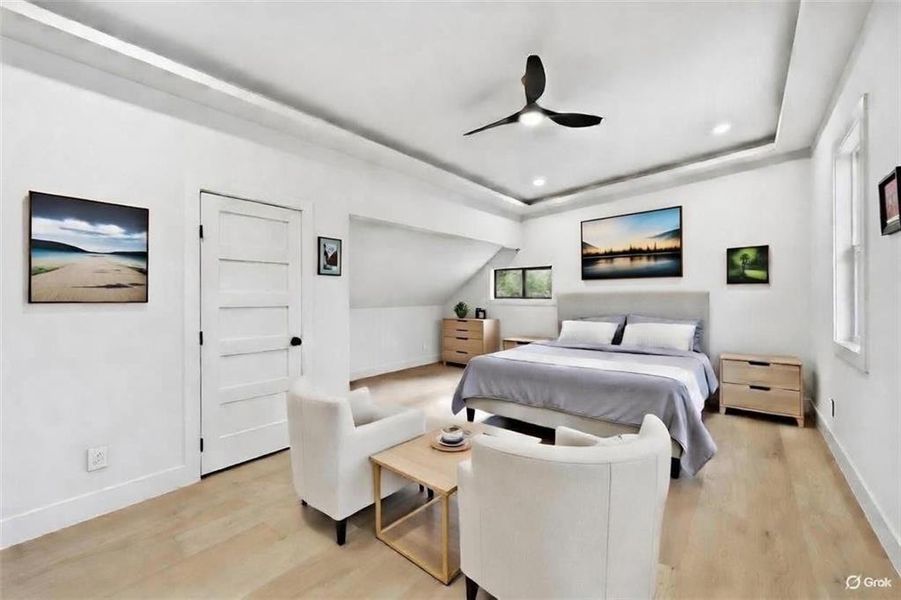 Furnished interior view inside a new home in , Brookhaven (Image 39).