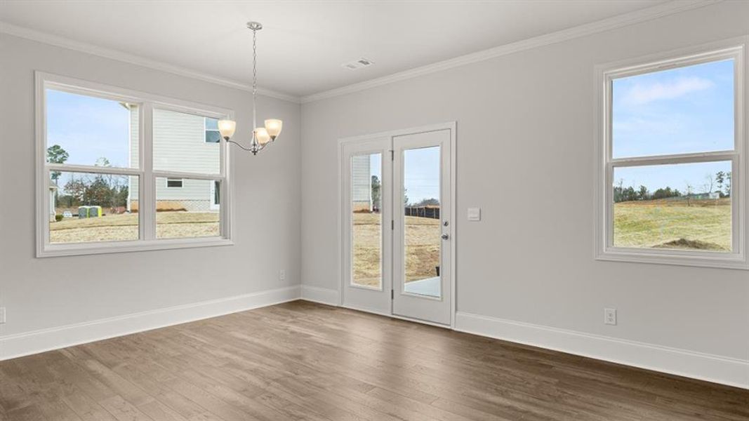 Spacious, unfurnished interior of a new home in Butner Estates, South Fulton (Image 22). Spacious, unfurnished interior of a new home in Butner Estates, South Fulton (Image 22).