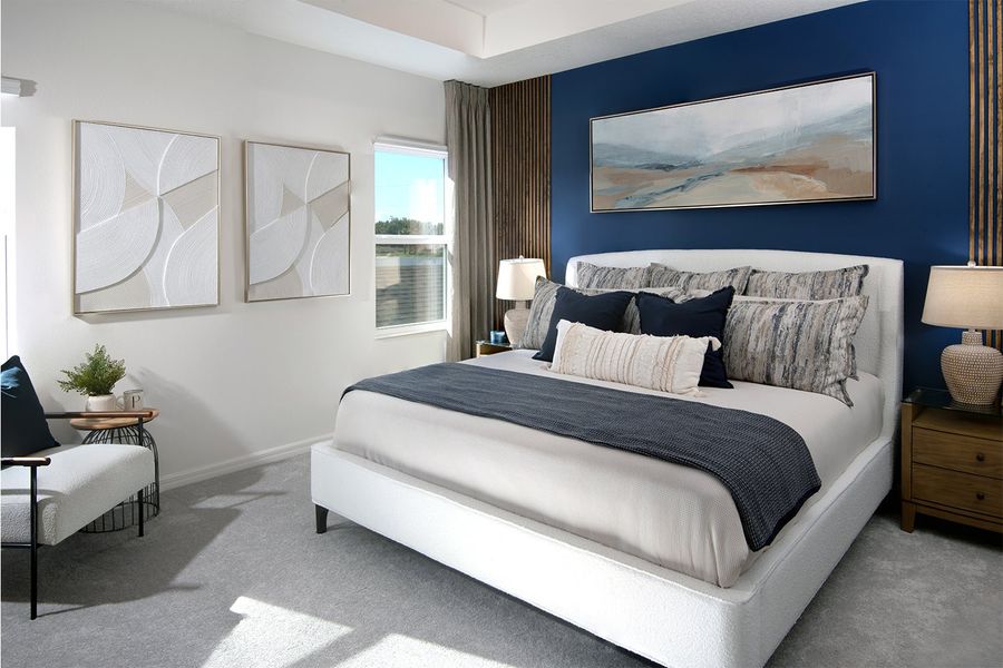 Representative furnished interior of a home built from the Jackson by Park Square Residential in The Residences at Emerson Park, Apopka (Image 8).