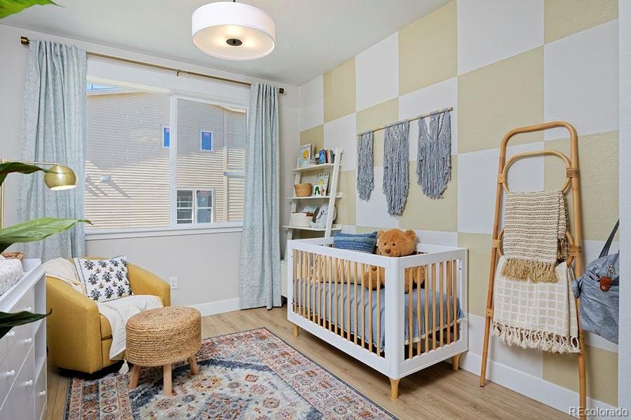 Furnished interior view inside a new home in , Denver (Image 10).