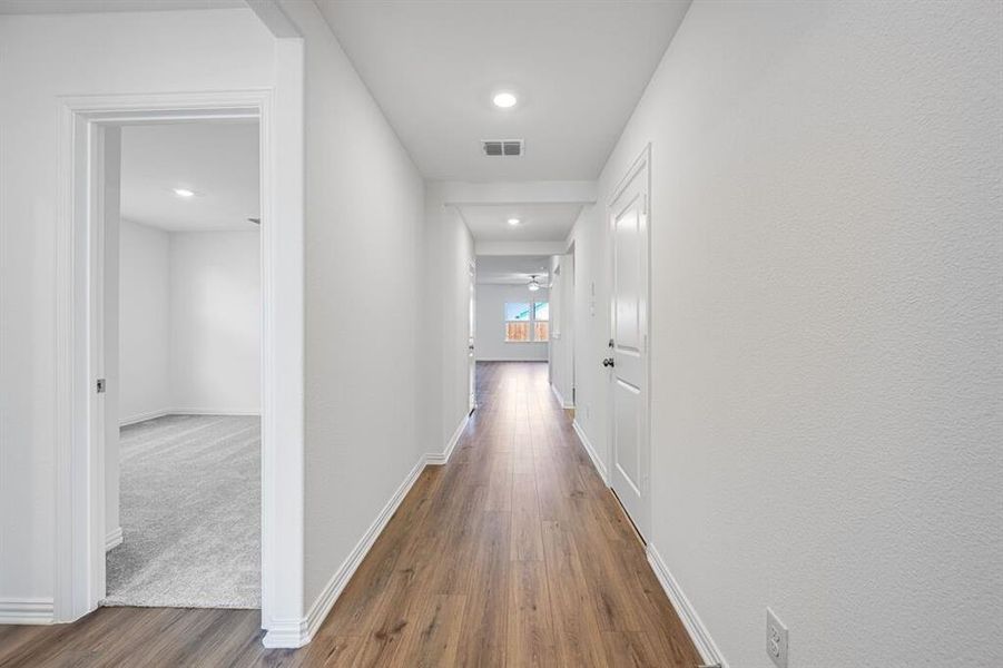 Spacious, unfurnished interior of a new home in River Ridge, Crandall (Image 25). Spacious, unfurnished interior of a new home in River Ridge, Crandall (Image 25).